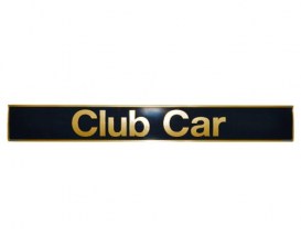 Club Car DS Front Emblem Name Plate Sticker